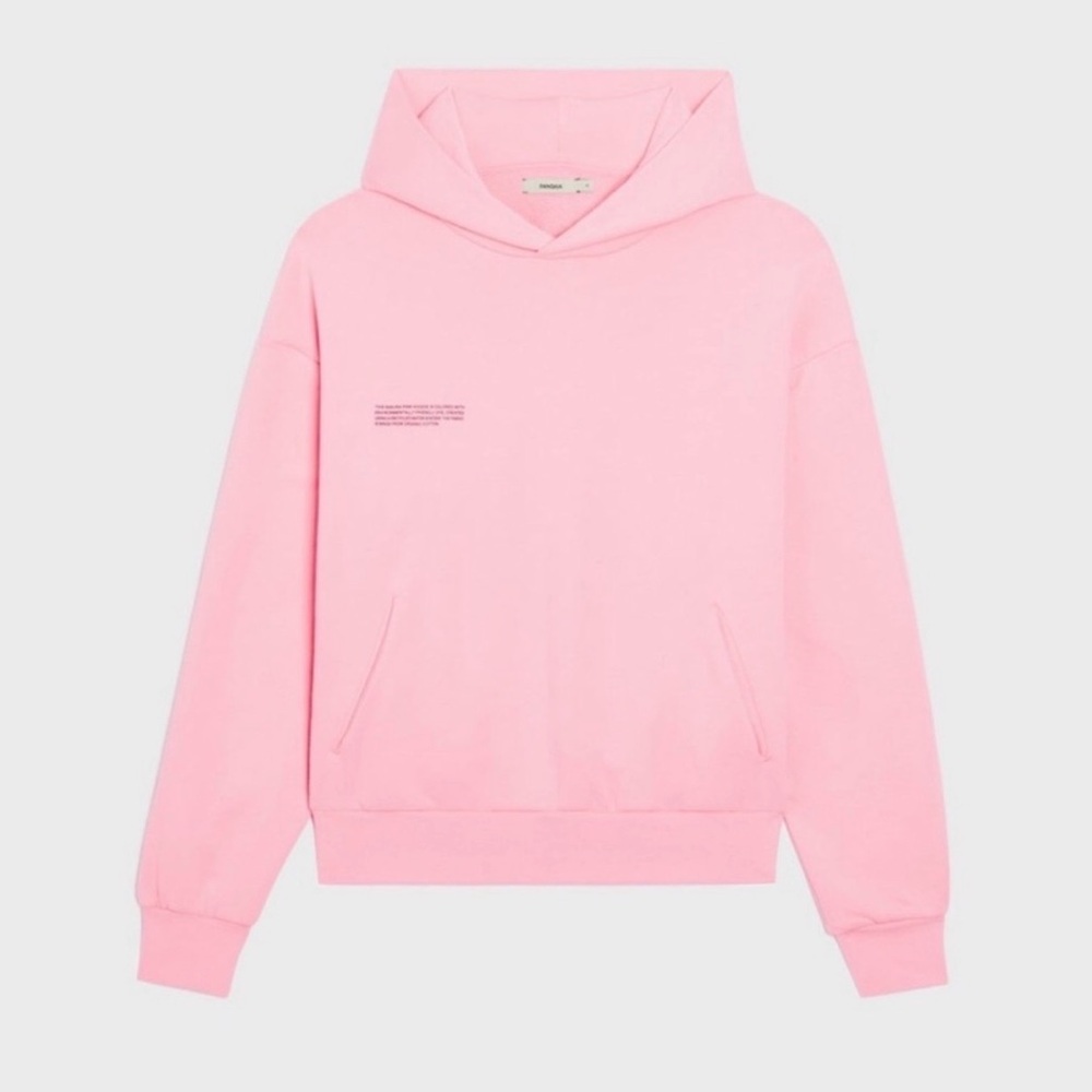 Pangaia Unisex Recycled & Organic Cotton Hoodie in Sakura Cherry Blossom Pink